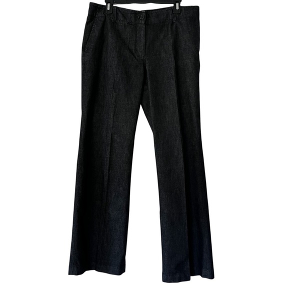 Talbots Women’s Signature Flare Jean Dark Wash size 8 - Picture 3 of 12